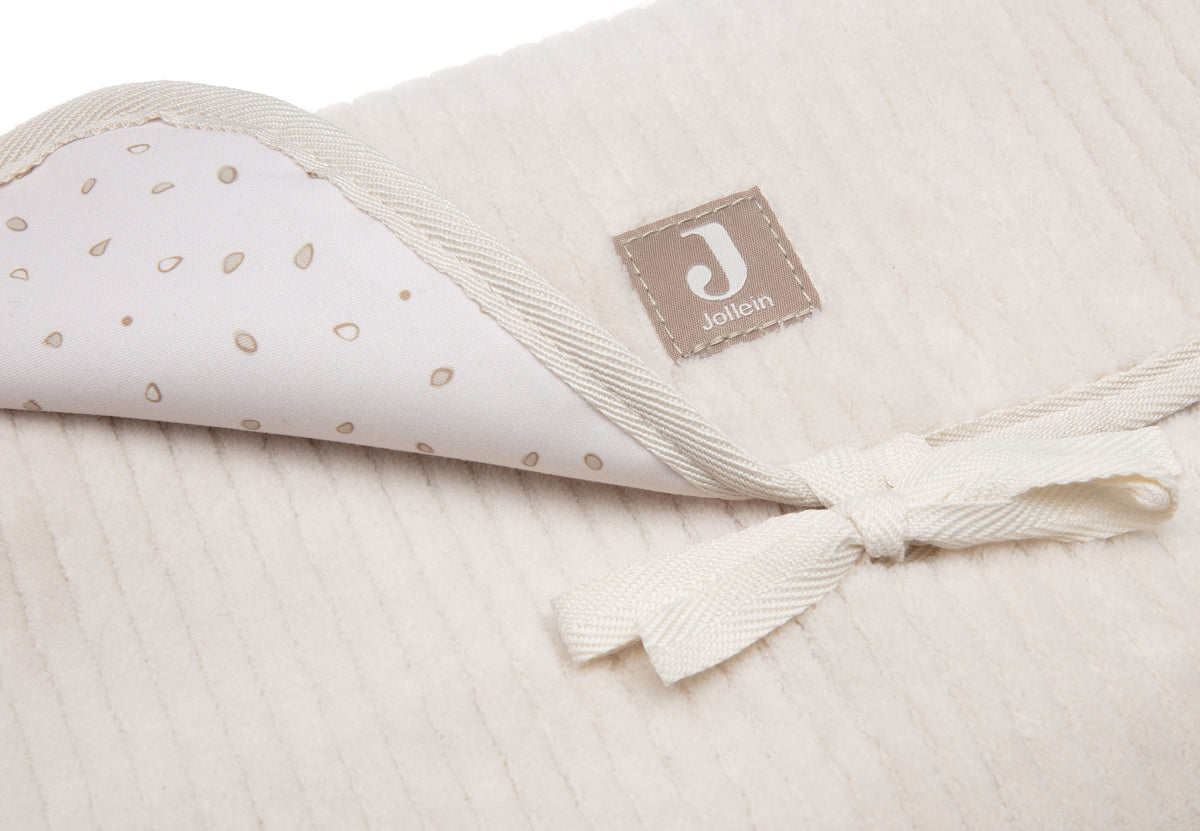 Tapis à Langer Nomade Bébé Cloudy Rib | Jollein