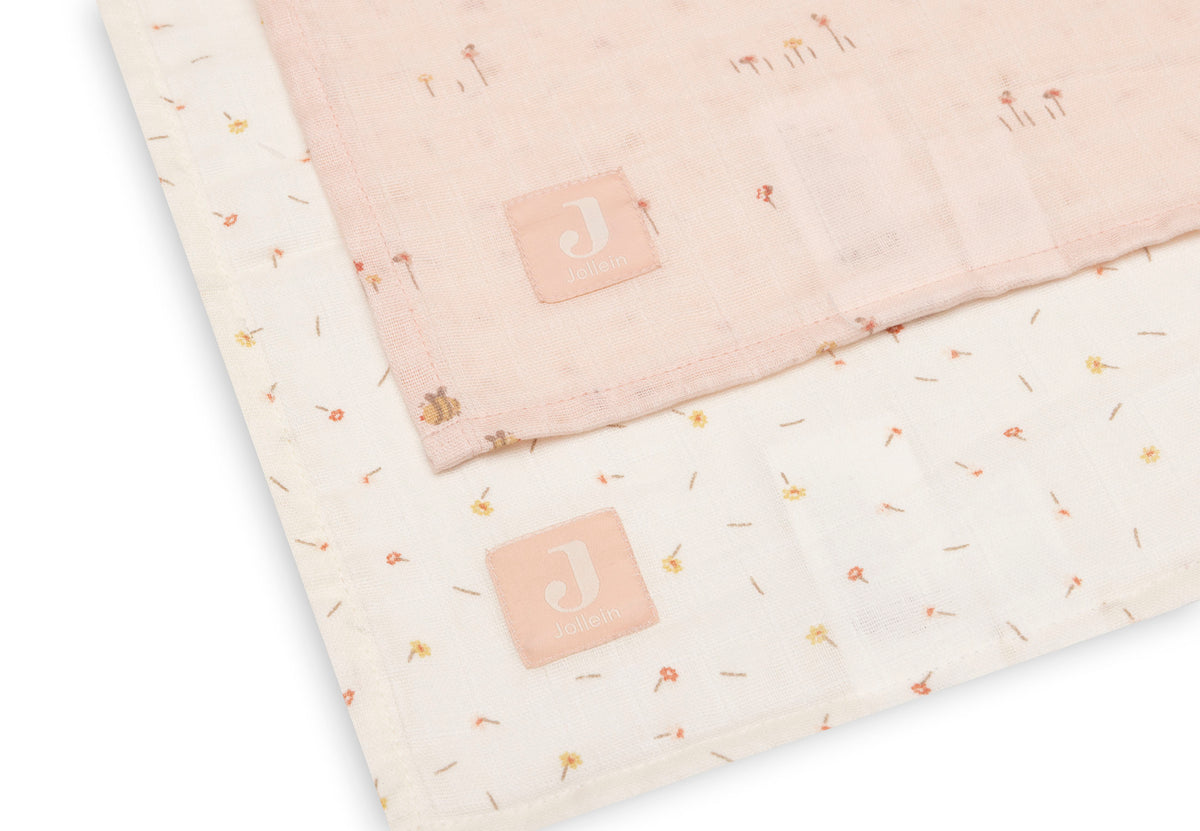 Langes Bébé en Gaze de Coton Pretty Picnic | Jollein