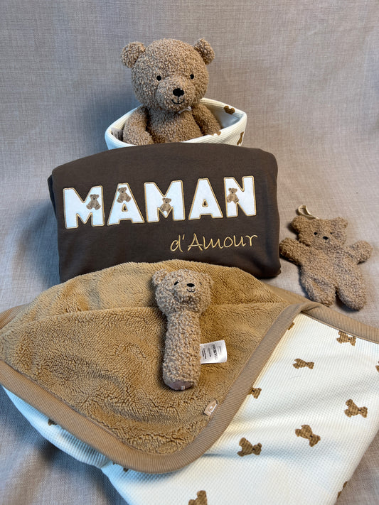 Gepersonaliseerde souvenirhoodie voor dames