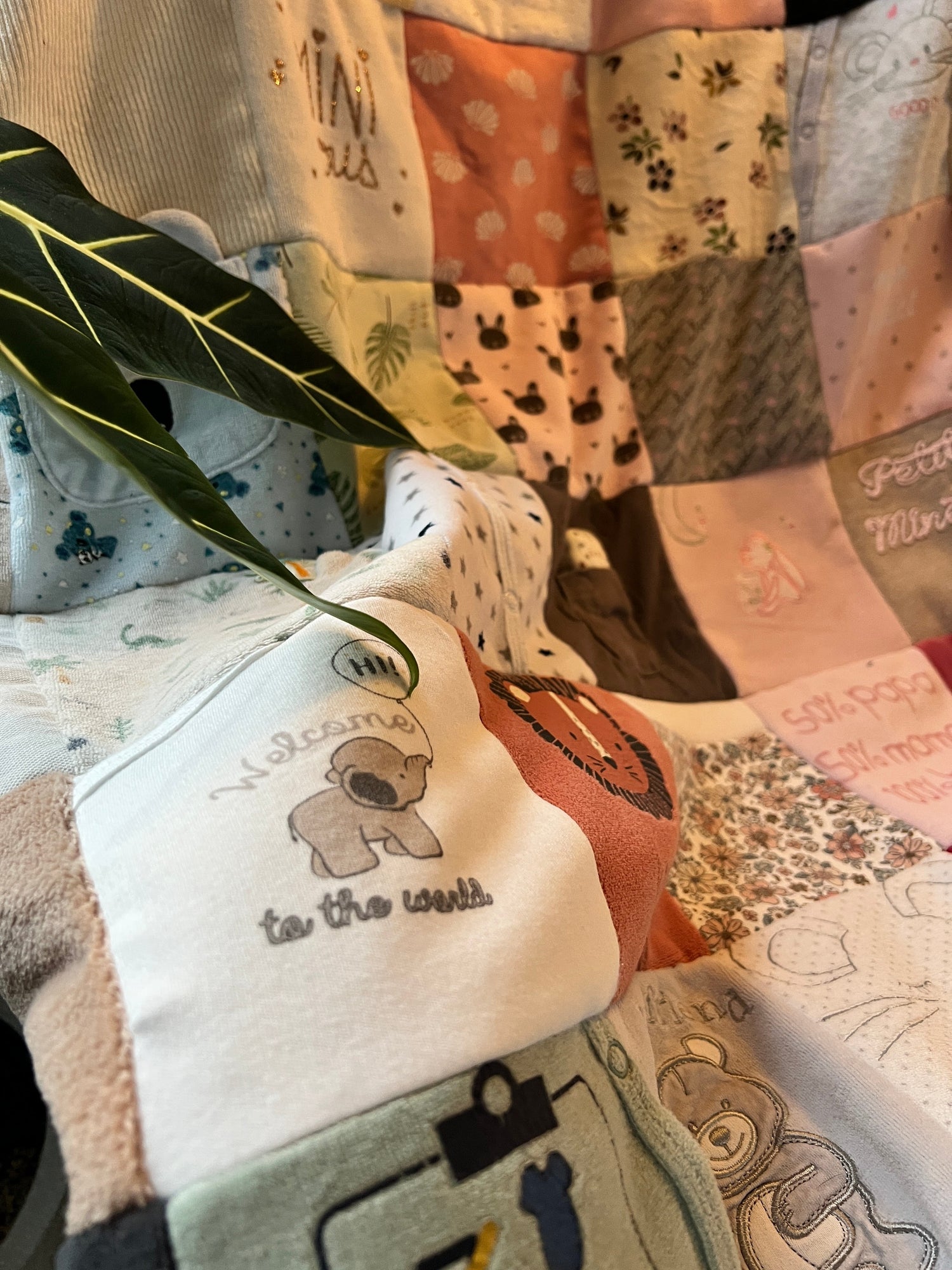 Couverture en patchwork : Un souvenir impérissable des premiers moments avec bébé