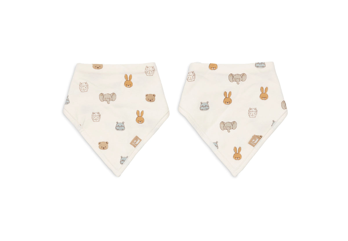 Bavoirs bandana Jollies – Lot de 2 | Jollein