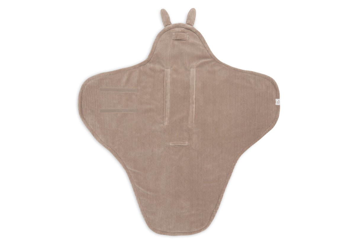 Couverture portefeuille bébé Bunny Cloudy Rib | Jollein