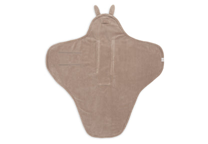Couverture portefeuille bébé Bunny Cloudy Rib | Jollein