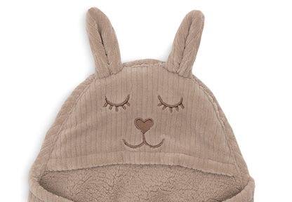 Couverture portefeuille bébé Bunny Cloudy Rib | Jollein