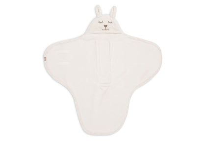 Couverture portefeuille bébé Bunny Cloudy Rib | Jollein