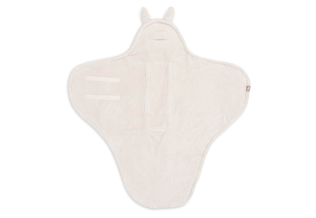 Couverture portefeuille bébé Bunny Cloudy Rib | Jollein