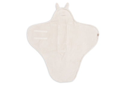 Couverture portefeuille bébé Bunny Cloudy Rib | Jollein