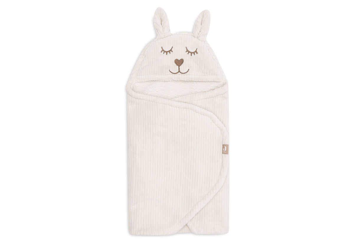 Couverture portefeuille bébé Bunny Cloudy Rib | Jollein