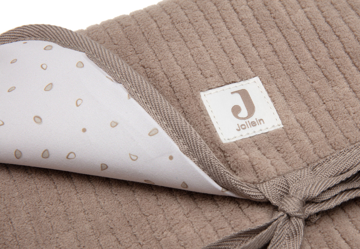 Tapis à Langer Nomade Bébé Cloudy Rib | Jollein
