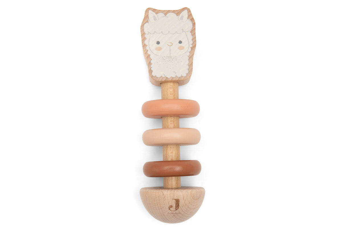 Hochet en Bois Bébé Jollies | Jollein