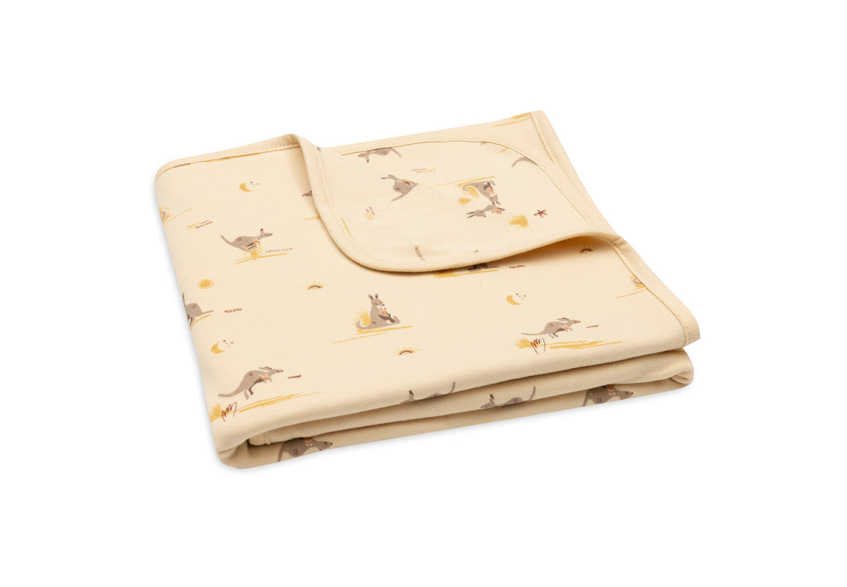 Couverture Bébé Jersey Kangaroots 75 × 100 cm | Jollein