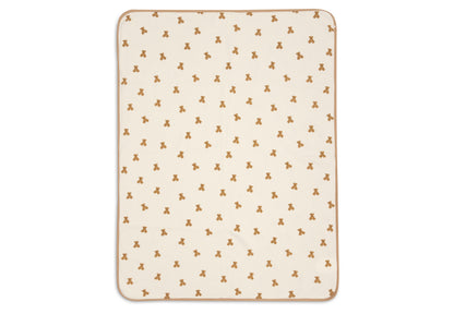 Couverture Bébé Little Waffle Mini Teddy Bear 75 × 100 cm | Jollein
