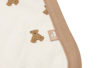 Couverture Bébé Réversible Mini Teddy Bear 75 × 100 cm | Jollein