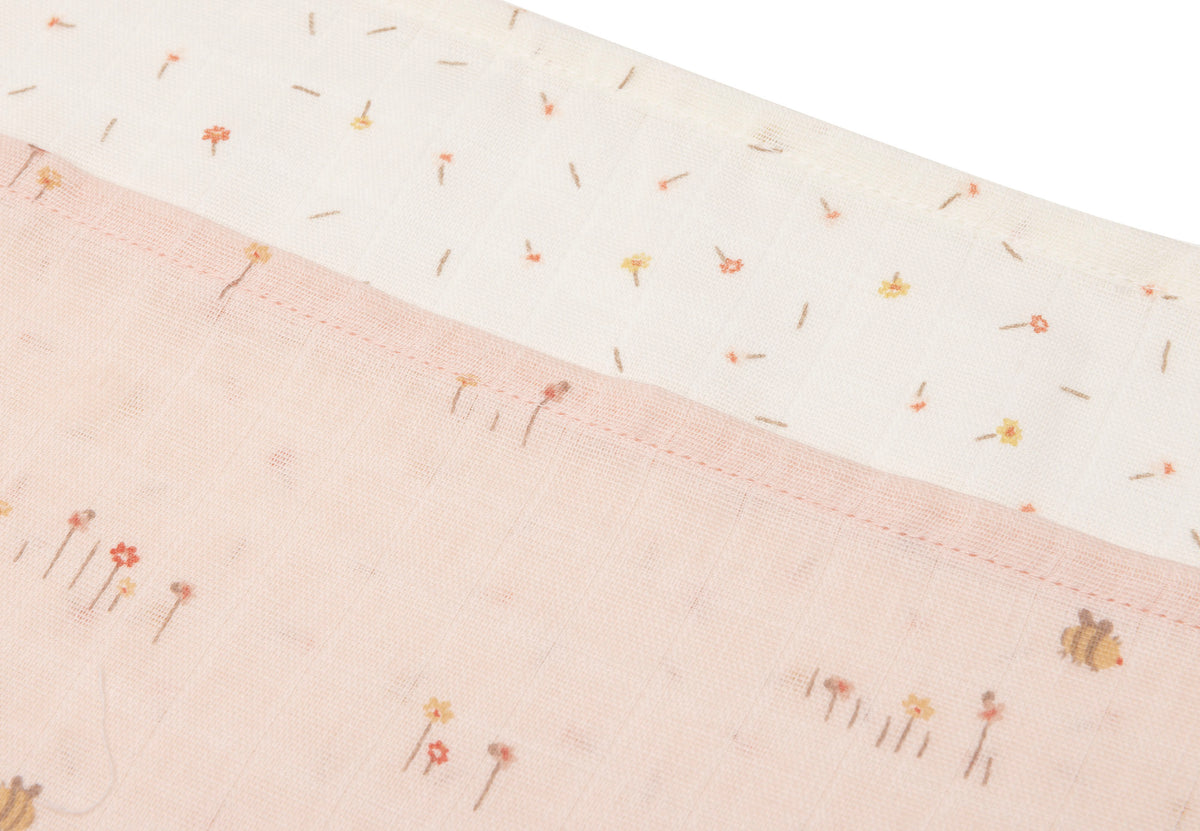 Langes Bébé en Gaze de Coton Pretty Picnic | Jollein