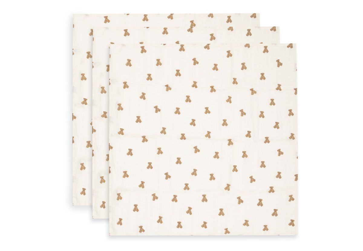 Langes Bébé en Gaze de Coton Mini Teddy Bear | Jollein