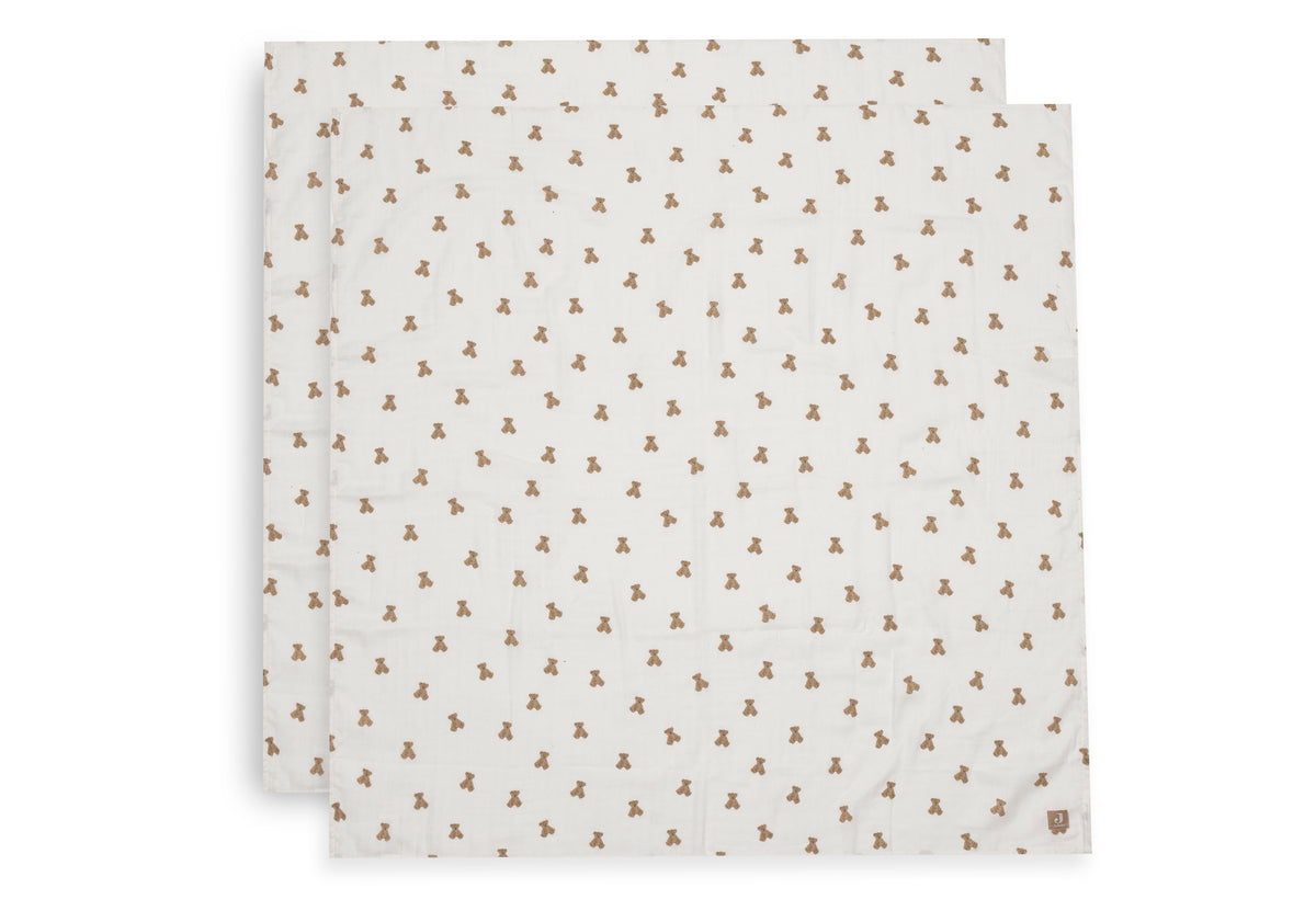 Langes Bébé en Gaze de Coton Mini Teddy Bear | Jollein