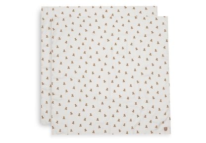 Langes Bébé en Gaze de Coton Mini Teddy Bear | Jollein
