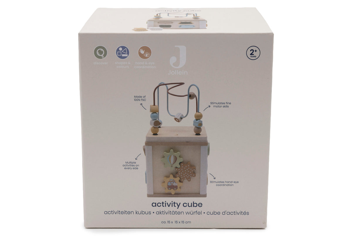 Cube d'Activités en Bois Jollies | Jollein