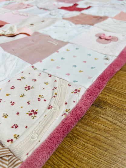 Couverture souvenir avec bordure 