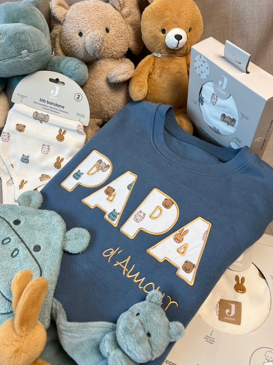 Sweatshirt met gepersonaliseerd mannen-souvenir