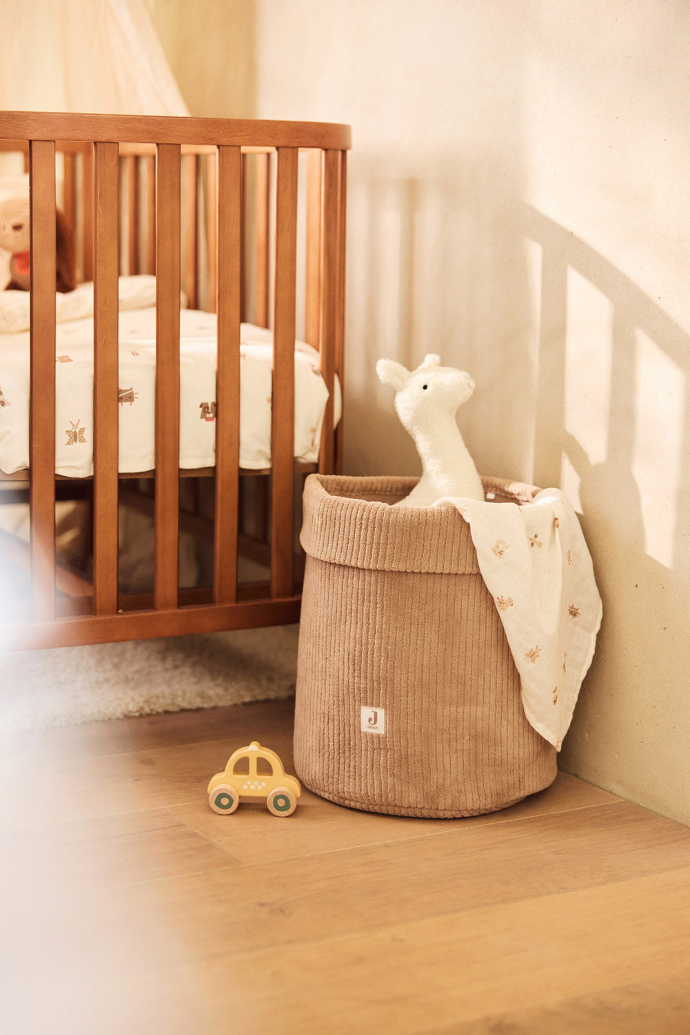 Panier de Rangement Bébé Cloudy Rib | Jollein