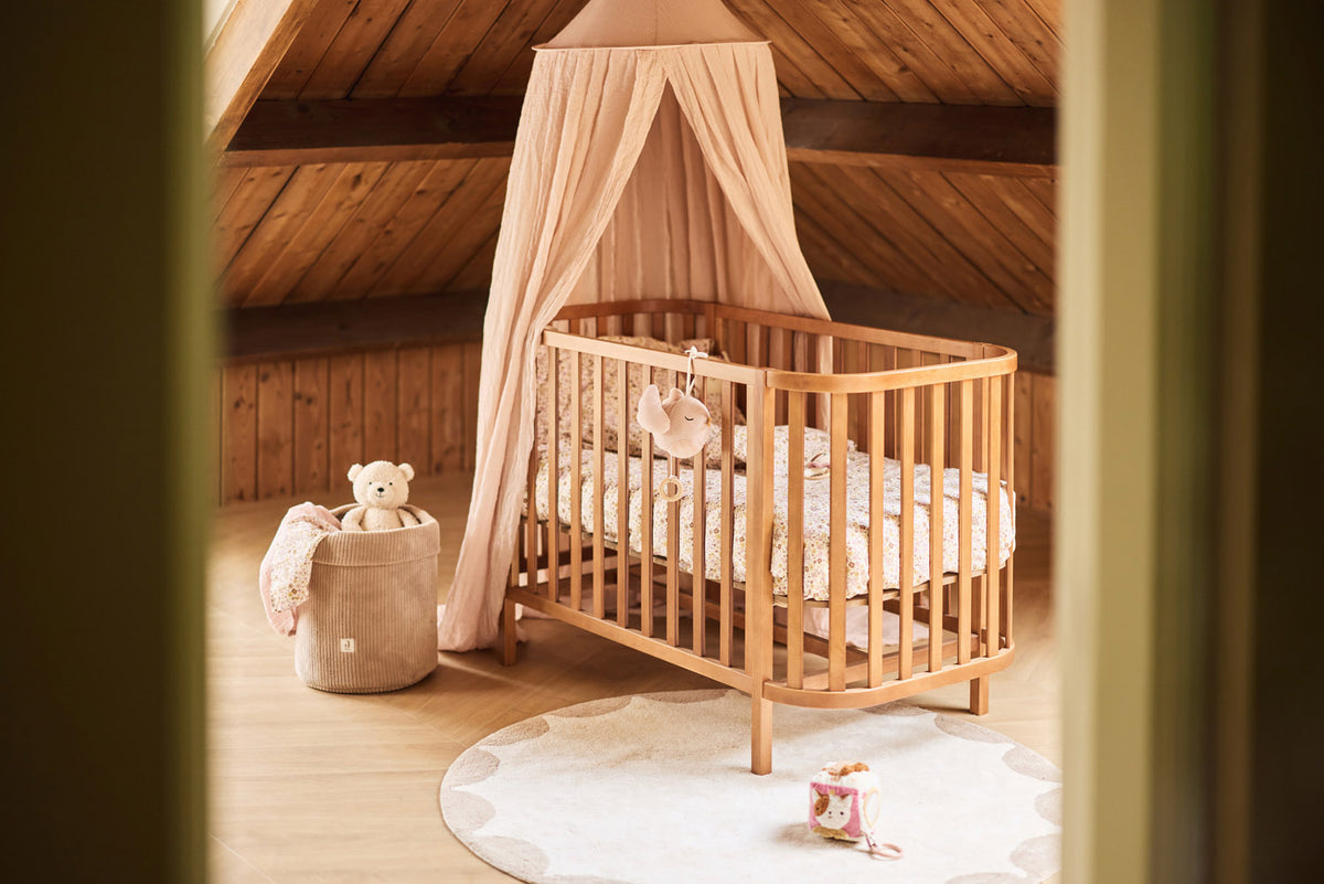 Panier de Rangement Bébé Cloudy Rib | Jollein