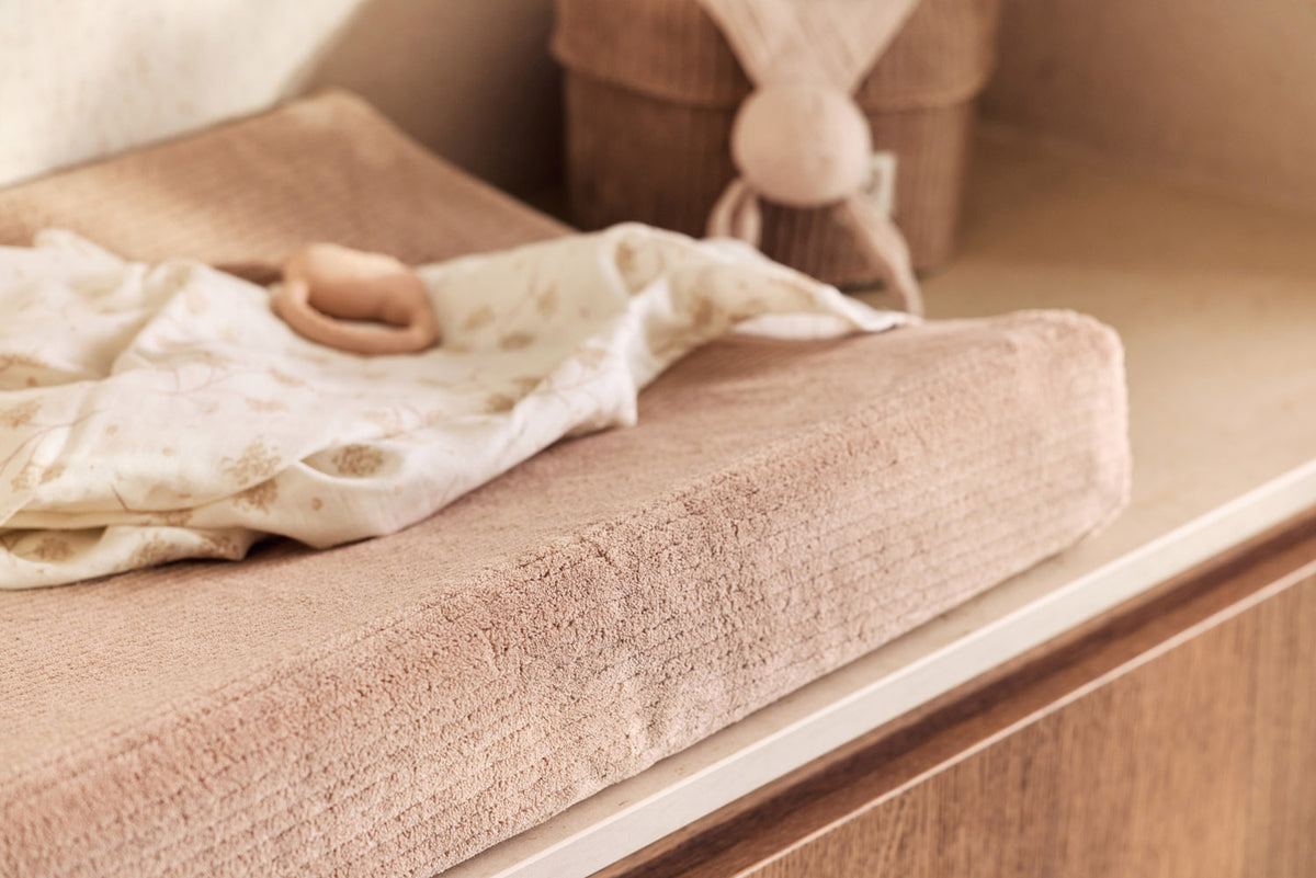 Housse de matelas à langer Cloudy Rib | Jollein