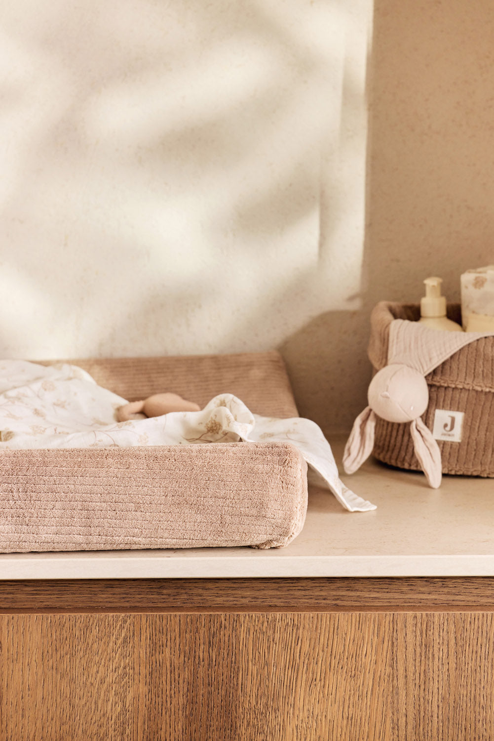 Panier de Rangement Bébé Cloudy Rib | Jollein