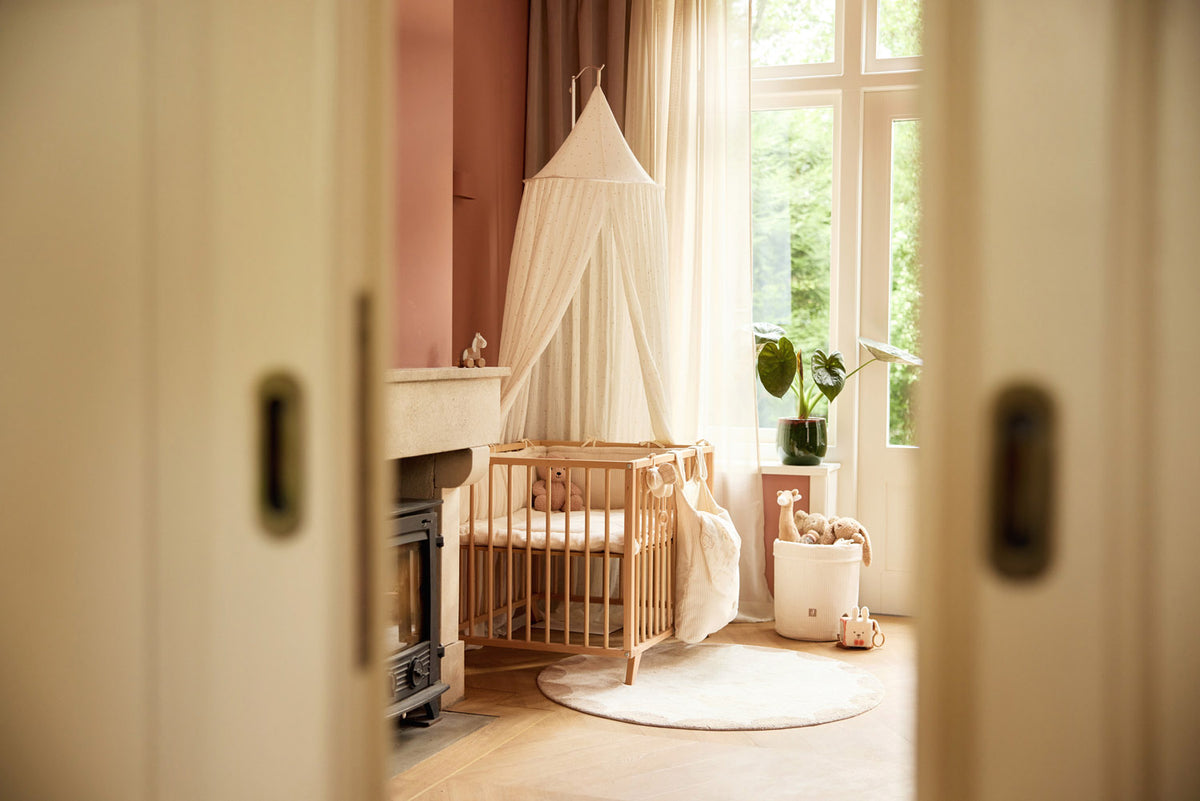 Panier de Rangement Bébé Cloudy Rib | Jollein