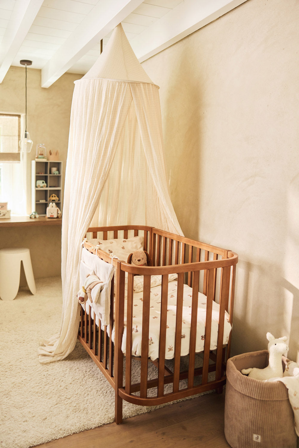 Panier de Rangement Bébé Cloudy Rib | Jollein