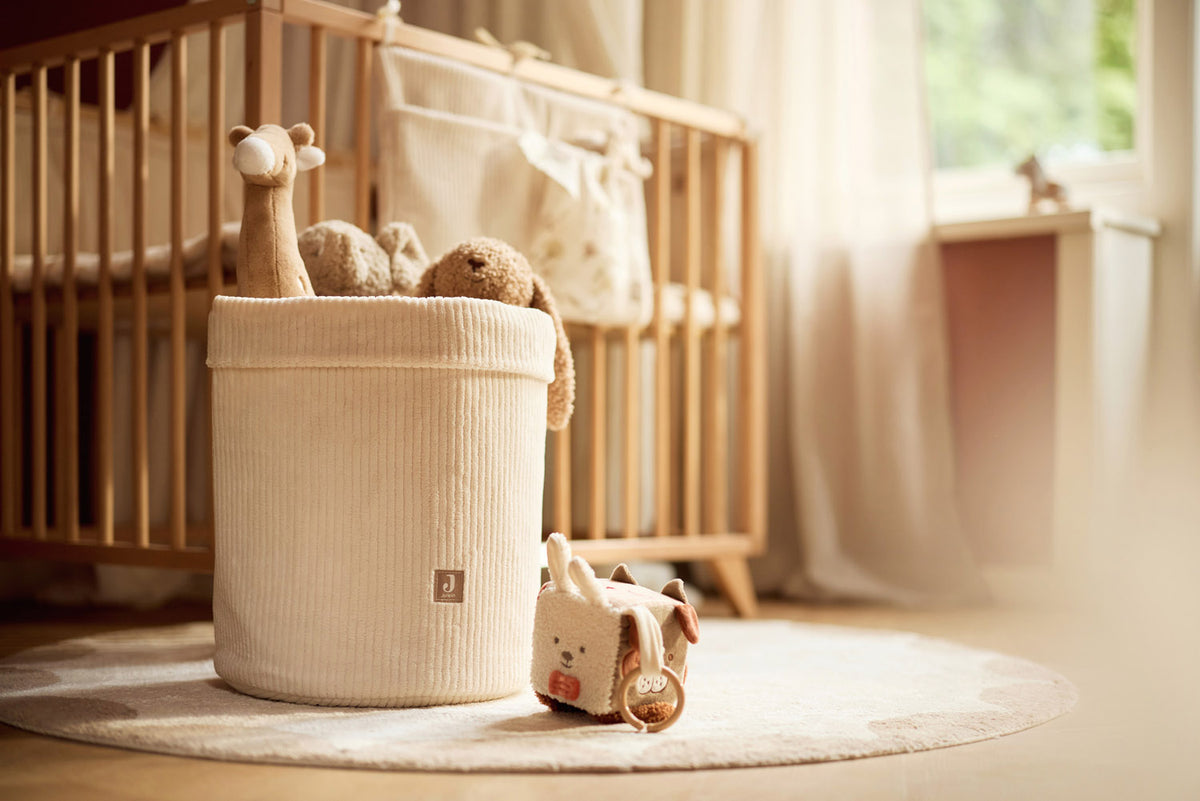 Panier de Rangement Bébé Cloudy Rib | Jollein