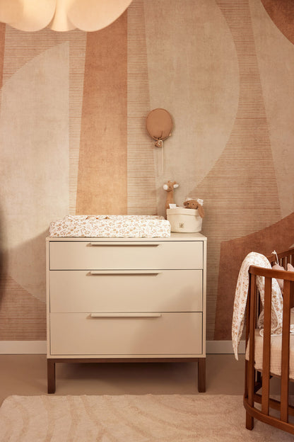 Housse de matelas à langer Jersey Bloomy | Jollein