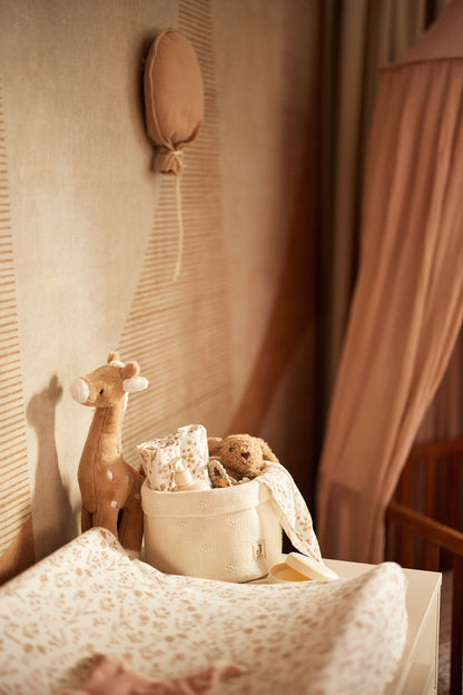 Housse de matelas à langer Jersey Bloomy | Jollein