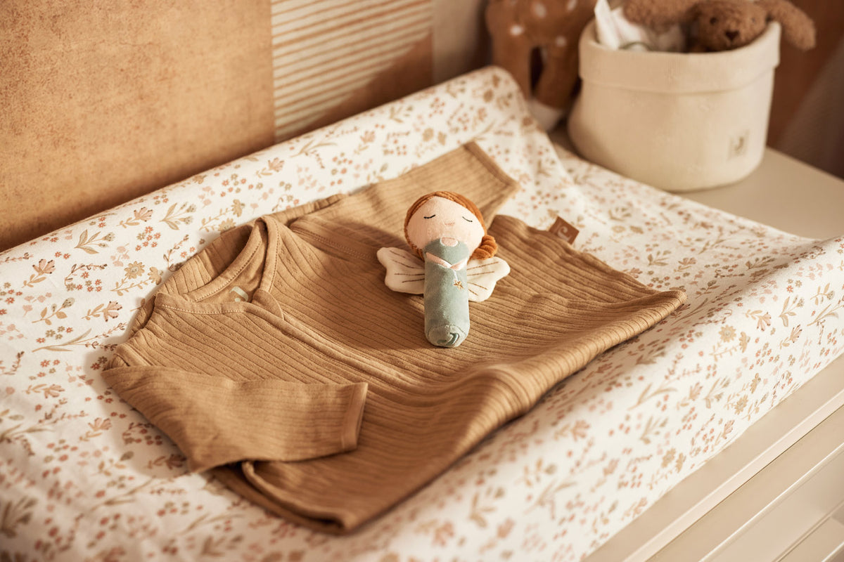 Housse de matelas à langer Jersey Bloomy | Jollein