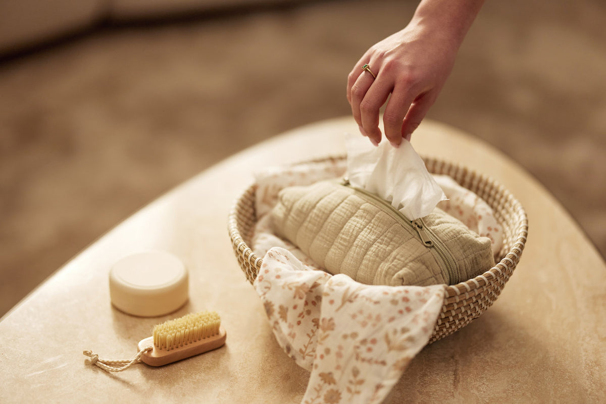 Langes Bébé en Gaze de Coton Bloomy | Jollein