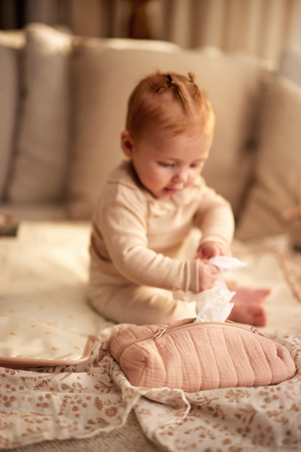 Langes Bébé en Gaze de Coton Bloomy | Jollein