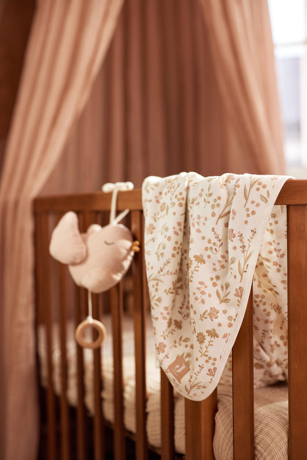 Couverture Bébé Jersey Bloomy 75 × 100 cm | Jollein