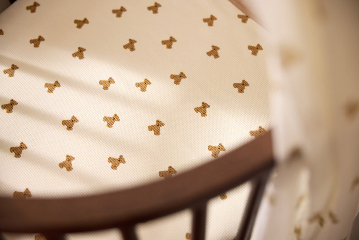 Couverture Bébé Little Waffle Mini Teddy Bear 75 × 100 cm | Jollein