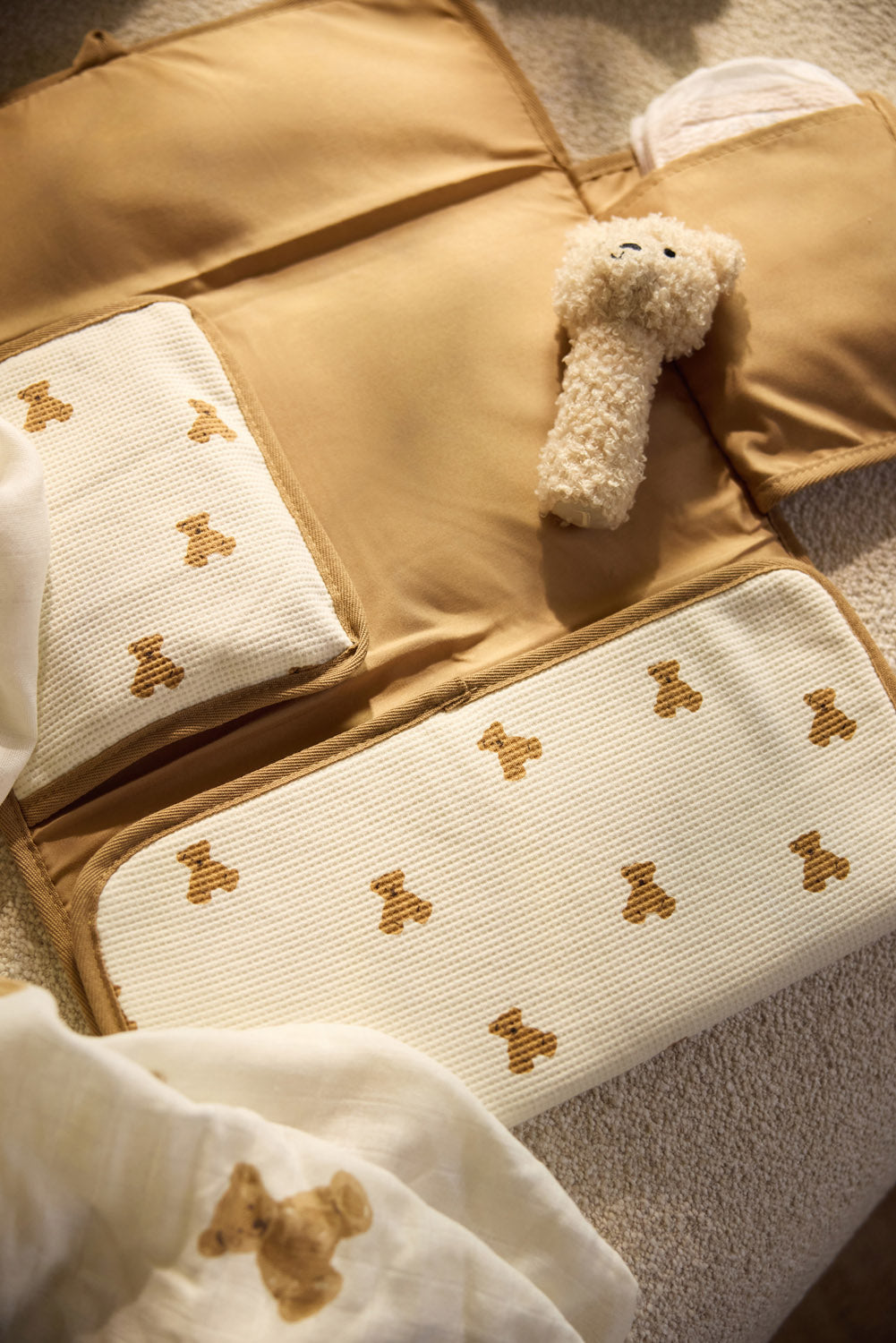 Tapis à Langer Nomade Bébé Mini Teddy Bear | Jollein