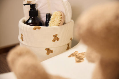 Panier de Rangement Bébé Mini Teddy Bear | Jollein