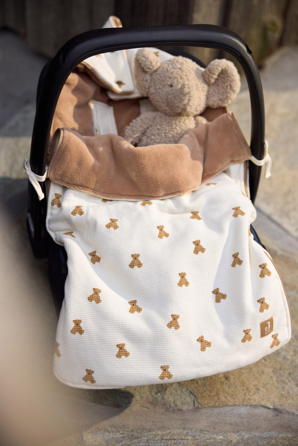 Nid d'ange groupe 0+ 3/5 points Mini Teddy Bear | Jollein
