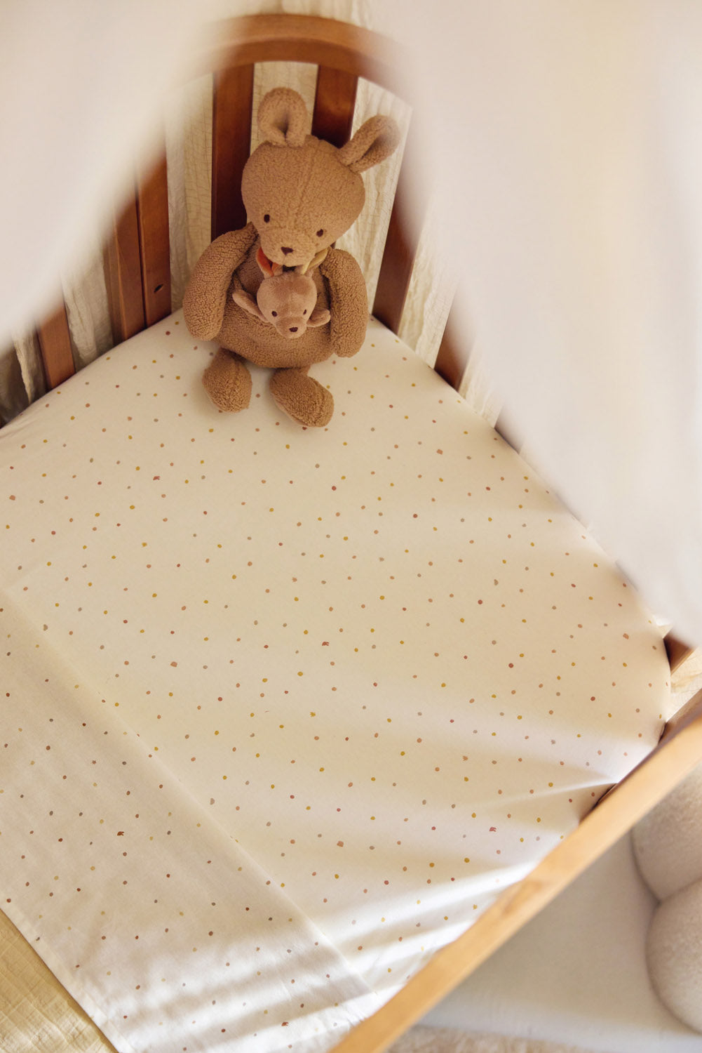 Peluche Kangaroots avec bébé kangourou | Jollein