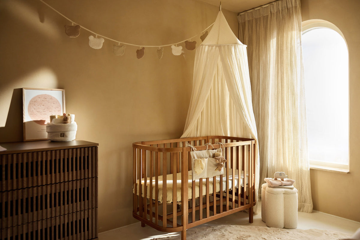 Panier de Rangement Bébé Cloudy Rib | Jollein