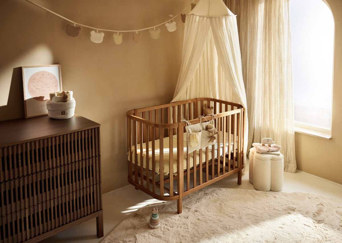 Panier de Rangement Bébé Cloudy Rib | Jollein