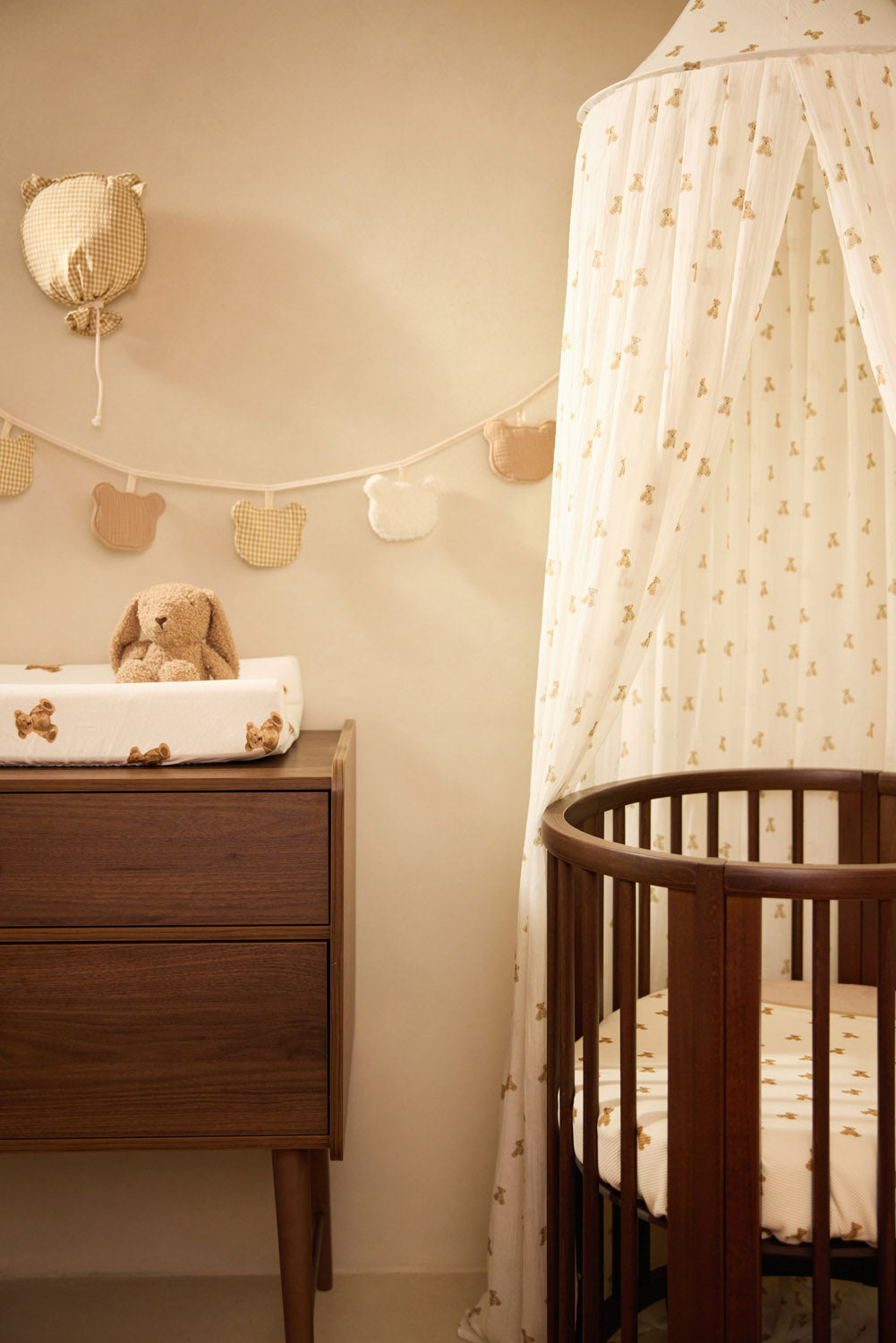 Ciel de lit Mini Teddy Bear – Ivoire  | Jollein