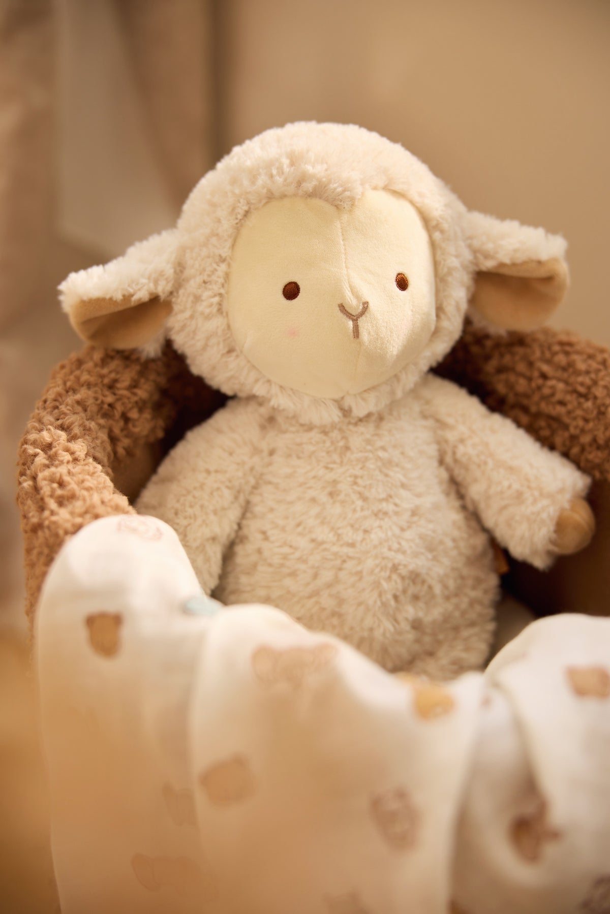 Panier de Rangement Bébé Curlé Dark Hazel | Jollein