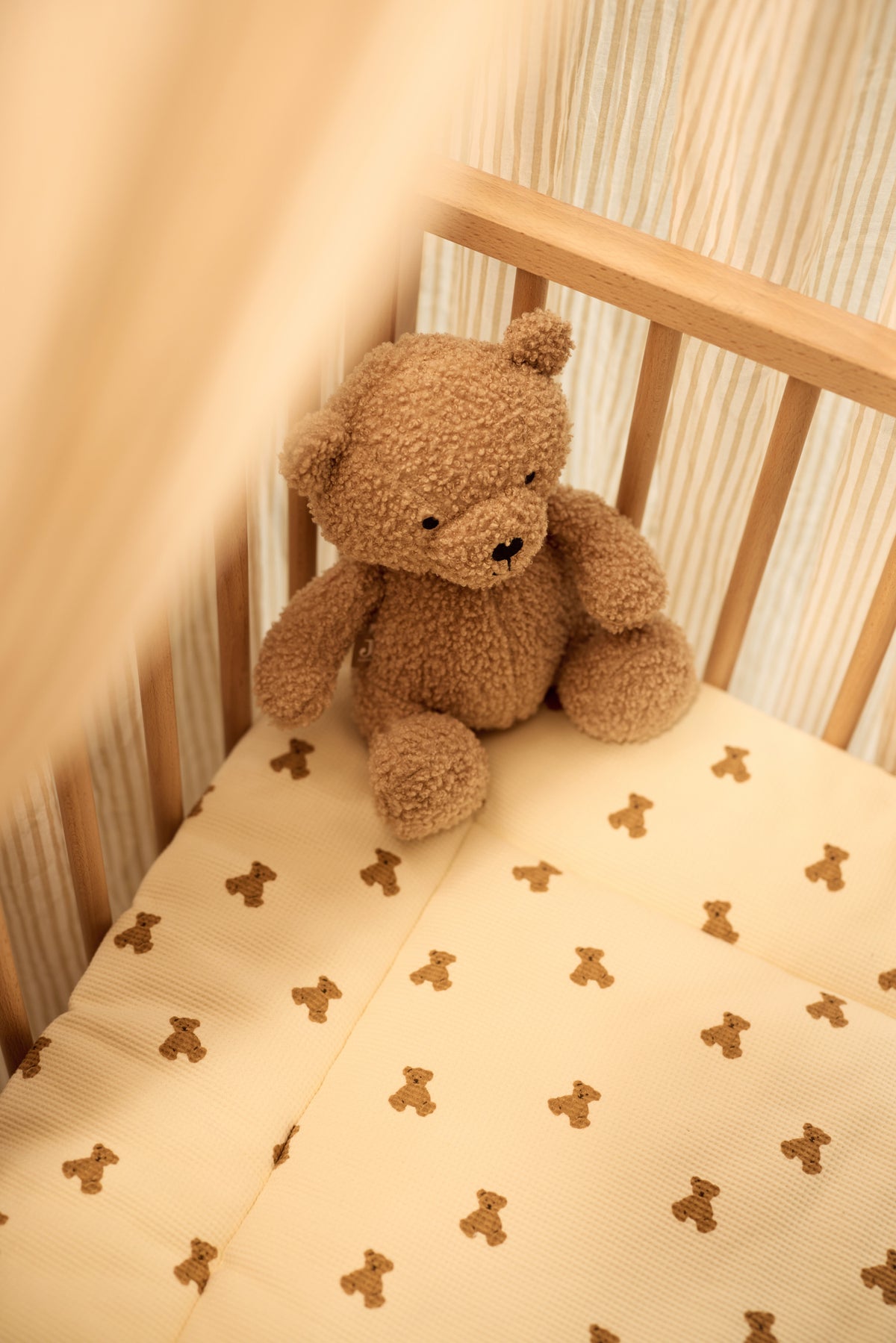 Tapis de parc Mini Teddy Bear Little Waffle | Jollein