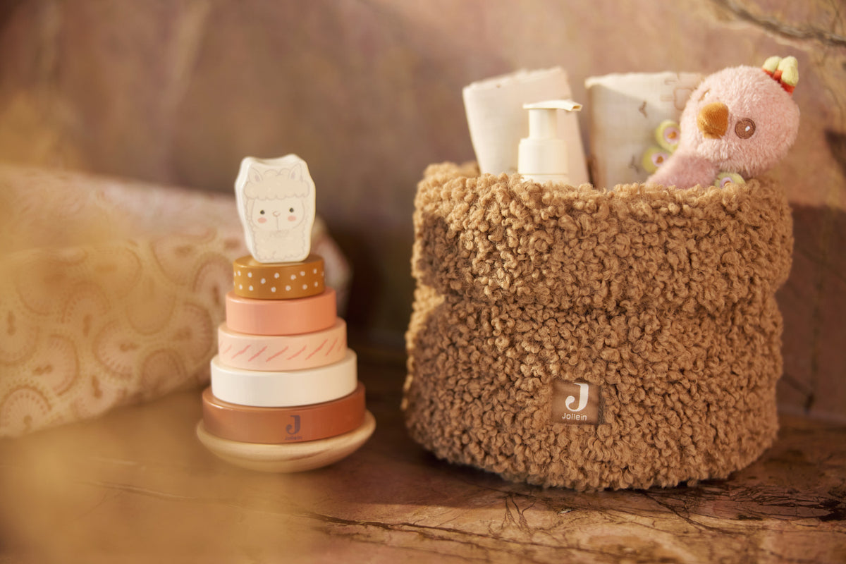 Panier de Rangement Bébé Curlé Dark Hazel | Jollein