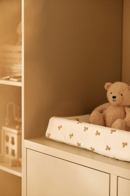 Housse de matelas à langer Mini Teddy Bear | Jollein