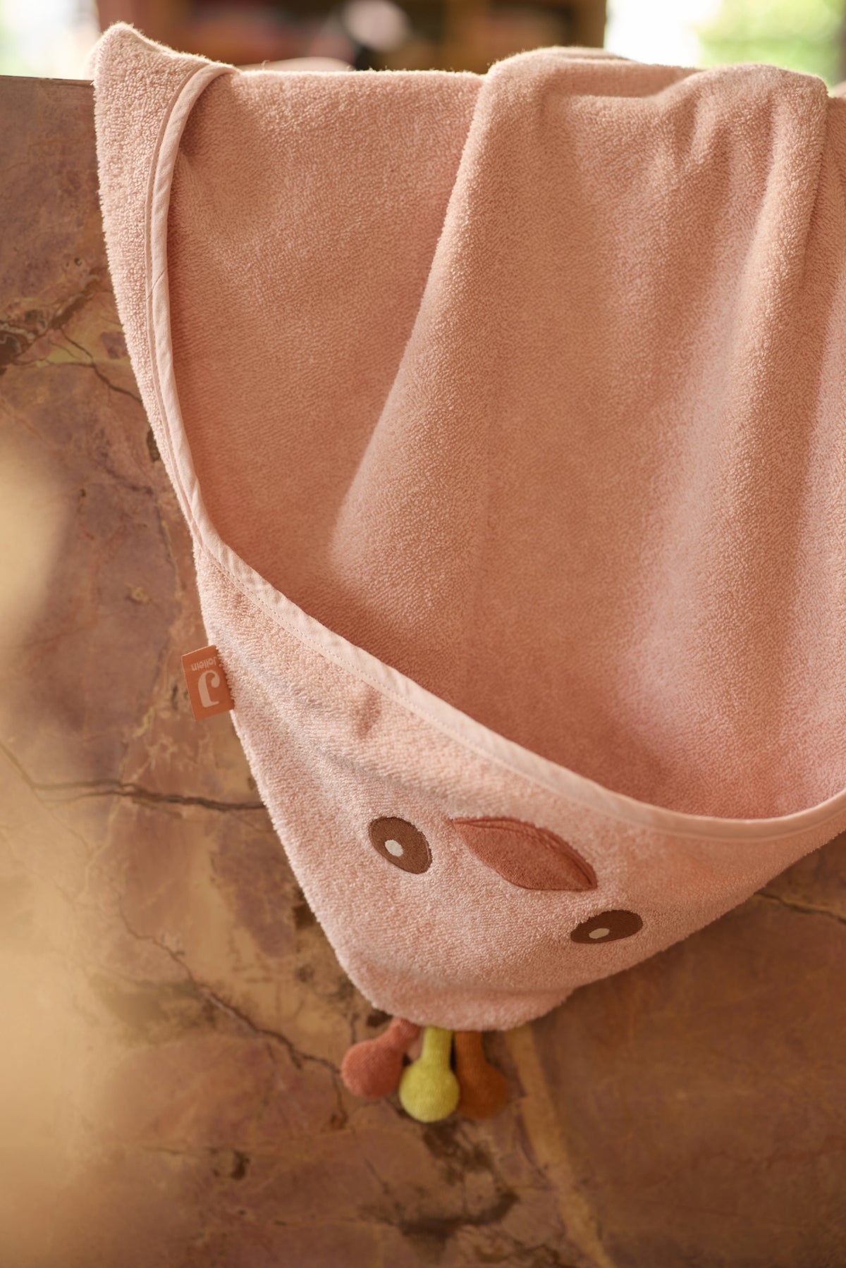 Hooded Baby Towel - Animals | Jollein